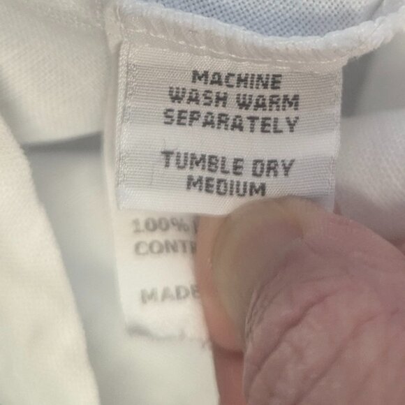 Cut Loose Size XS White Linen Crop Top - Picture 12 of 14